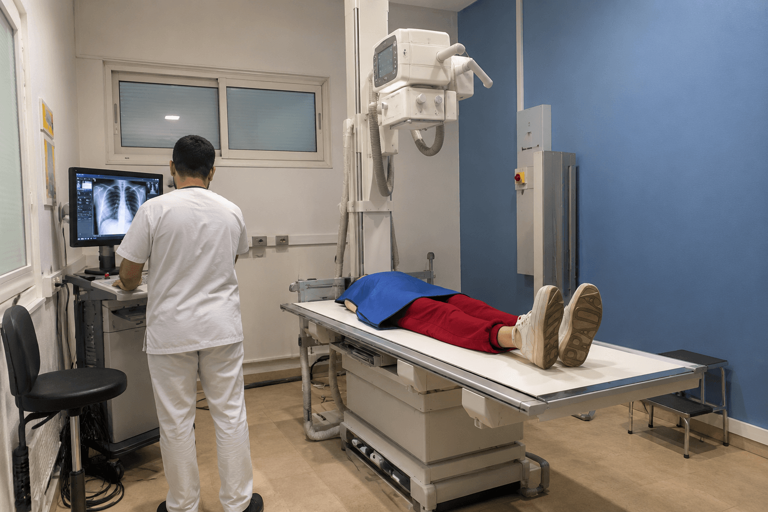 Salle de radiologie numérique